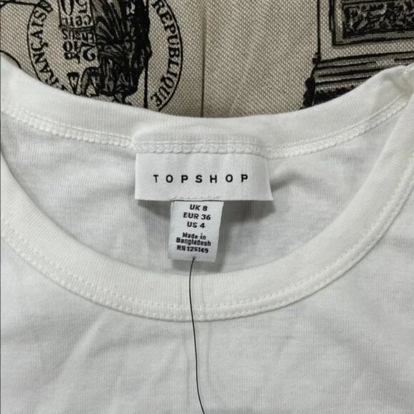 Topshop Shrunken Everyday Tee - Picture 4 of 15
